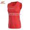 Sleeveless breathable quick dry wholesale fashion running wear running t shirt running top customized running wear sexy running