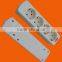 European style 6 way extension power strip with earth and switch (E9006ES)