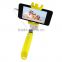 Foldable Extendalbe Palo Selfie Stick Wired Monopod Self Stick for iPhone 6 plus 5 5s 4s Samsung Andriod