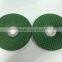 Super quality green color flexible grinding wheel