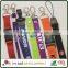 Safety Bucklerope satin lanyard Transfer Printing Washable