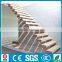 invisible single stringer stair for floating wood staircase