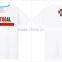 Hot sale world cup print logo high quality cotton tshirt