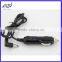 Right angle cigarette lighter plug with dc power cable