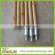 SINOLIN varised painted Wood Stick for Mop Brush Broom Metal Tip