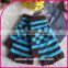 fashion punk style Gloves boy girl skeleton stripe printed Knitted Gloves Couples gloves