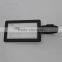Wholesale standard size pvc blank luggage tag