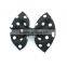 Wholesale black satin ribbon bow tie