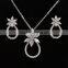 Wholesale  Silver Cubic Zirconia Jewelry Set