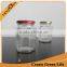 Hot Sale 220ml Hexagonal Glass Honey Jar With Screw Cap