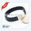 Alibaba wholesale flat leather bracelet for ladies with charming clasp