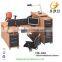 Most popular style desk cubicle 4 seater workstation