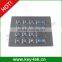 16 Keys Vandal proof IP65 metal kiosk illuminated numeric keypad