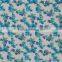 Fabric for lady shoes wholesale woven flower pattern pu shoes face leather