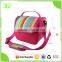 Fitness Custom Cheap Hot and Cold Lunch Cooler Bag with Clear Compartment