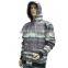 Men's Bonded Printed woven Fleece Hooded Soft Jacket