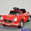 Cool black remote control ride on car for kids