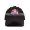 High Quality Plain Black Cotton Baseball Cap/Custom Embroidery Baseball Cap and Hat