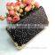 Fashion New Women clutch bag PU Leather Long wallet nice wallet with chain
