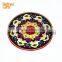Colorful Flower Soft Pvc Bespoke Coasters High Quality Water Cup Pad Creative Gifts