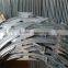 Professional manufacture diamond razor wire mesh fence, barbed wire fence
