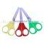 Hot sale plastic handle Material kids scissors