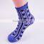 lady jaquard Rumi Socks with pointelle pattern custom sock