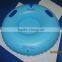 blue heavy duty inflatable snow tube,inflatable hard bottom snow tubes