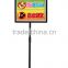 Ningbo Qianzhihe Aluminum Commercial Telescopic Snap Frame Poster Menu Stand