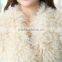 Newest Girls Winter Double Face Mongolia Lamb Fur Vest Waistcoat Designer Fur Fashion