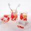 Cheap hot sell plastic 4pcs bathroom set