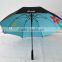 double-deck cloth golf umbrella