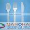 High quality PS Plastic spoon / Fork / knife / PP Drinking Straw