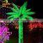 New china LED outdoor light green light LED palm tree