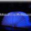 Novel Leather USB Rechargeable Page Book Light Creative Charging LED Folding Portable Book Night Lamp