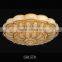 2015 new fashion and more shape pass ce very beautiful crystal celling lamp