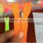 #3 fluo orange reverse zippers for zipper clothing and hasee laptop accessory