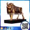 Good quality strong arm cow statue resin animal craft for sale