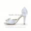 Latest Wholesale Custom Design blue bridal shoes from manufacturer