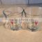 Set of 4 double Old Fashioned cocktail glasses