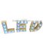 Fashion and Popular letter shape light marquee letter light battery letter light