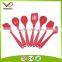 Wholesale custom green colour nylon silicone cooking accessories utensils set
