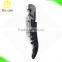 New multifunctional stainless steel metal corkscrew wine beer bottle cap opener promotion