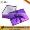Paper Cardboard Gift Box Packaging Box with Ribbon Bowknot