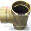 Taiwan good price for bronze casting copper DWV fittings ty tee
