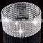 Hot Fashion 4/5/8 Rows Crystal Rhinestone Wedding Bridal Bracelet Bangle