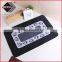 3pcs colorful Printed embossed foam bathmat doormat machine washable carpet rug