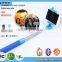 New handheld mini foldable wire monopod cable selfie stick for ISO Android
