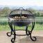 KEYO Powder Coated Finishing and Grills Type outdoor fire pit