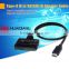 Black computer manufacturers usb3.1Type C cable mobile hard disk